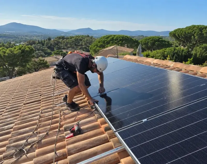 Installateur panneaux solaires Cournonsec — pose photovoltaïque sur toiture