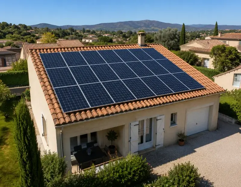 Prime à l'autoconsommation panneaux solaires Cournonsec — aide financière de l'État